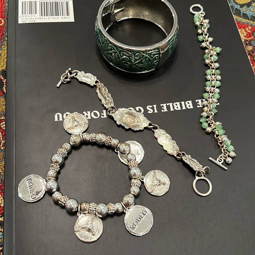 3 bracelets
